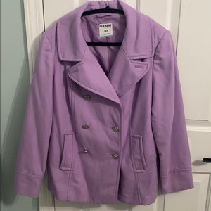 Lavender Old Navy Pea Coat